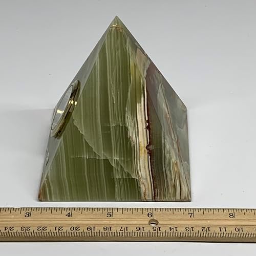 23 Lbs Large Natural Onyx Crystal Pyramid from Afghanistan