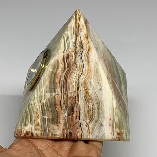 218 Lbs Large Natural Onyx Crystal Pyramid from Afghanistan