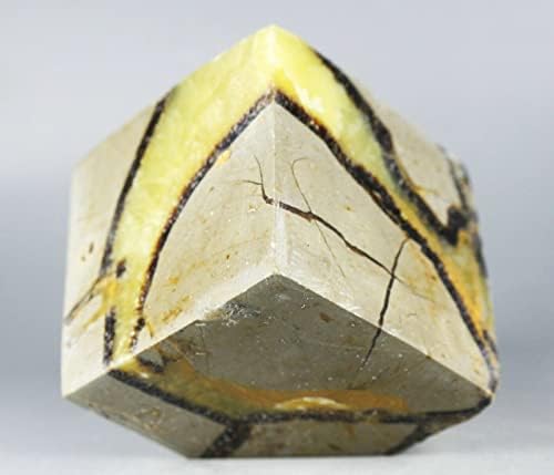 Polished Dragon Septarian Cube Reiki Stone 430G
