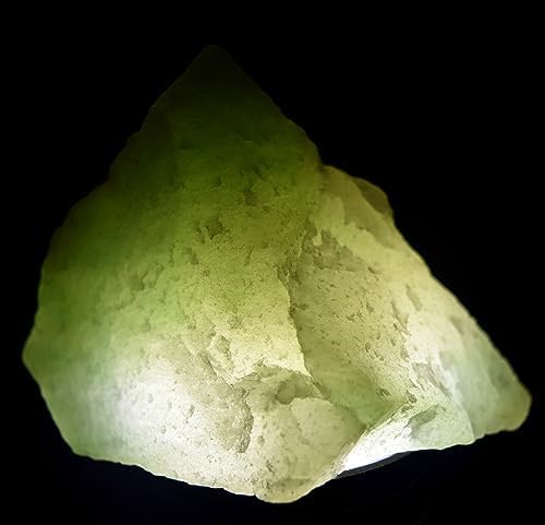 215g Green Prasiolite Rough Stone Natural Quartz Specimen from India