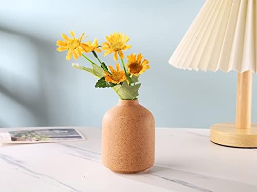 Simple Ceramic Vase for Flowers and Decor