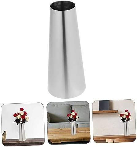 HAKIDZEL Flower Arrangement Stainless Steel Decorative Bow Vase