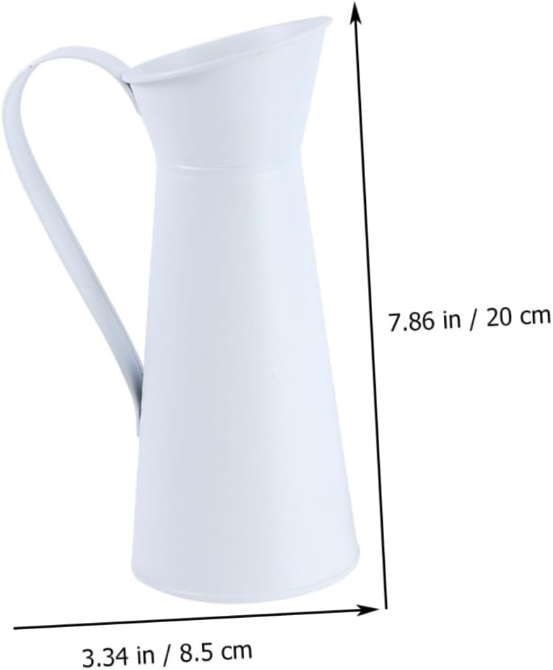 Happyyami Modern Iron Vase for Flower Arrangement