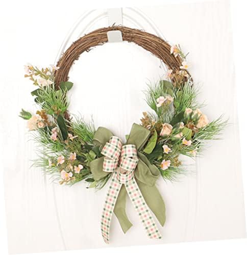 1pc Lifelike Artificial Wreath for Front Door Decor