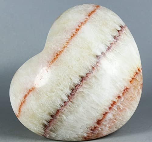 Natural Pork Stone Polishing Heart Shape Healing