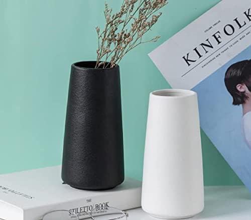 White Ceramic Vase Minimalist Design 71IN
