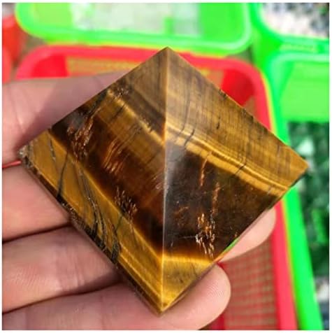 DOUKI Natural Crystal Pyramid for Home Decoration
