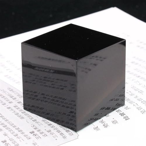 KatLin Natural Obsidian Stone Paperweight Home Decoration