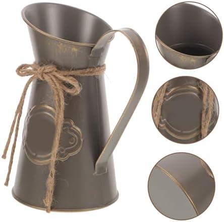 Vintage Floral Arrangement Pot for Home Decor