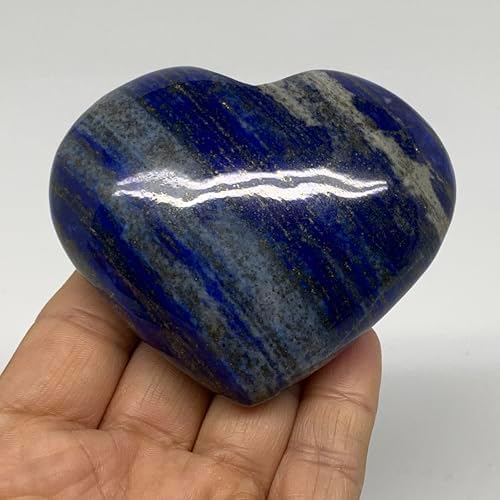 Natural Lapis Lazuli Heart Gemstone for Home Decor