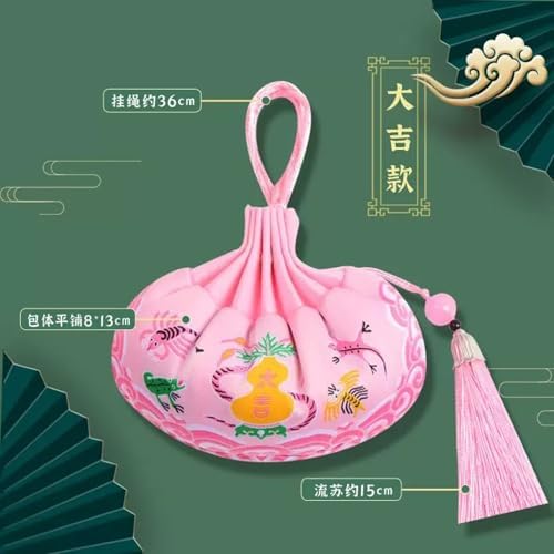 Wormwood Sachet Bag with Tassel and Hanfu Style Decoration