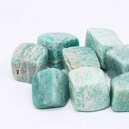 Fangyid Specimen 18mm-22mm Amazonite Tumble Stones 7pc Gift Ornament