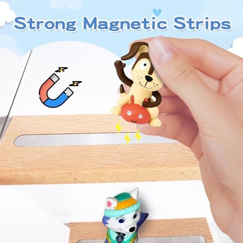 Givilio Tonie Shelf Magnetic Hexagon Display