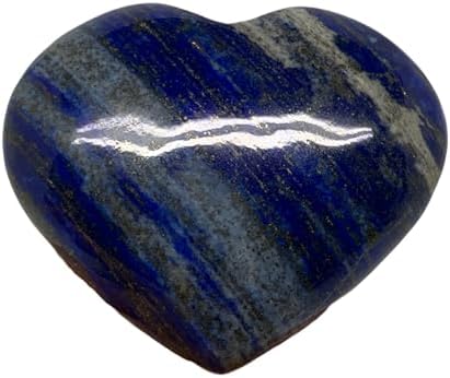 Natural Lapis Lazuli Heart Gemstone for Home Decor