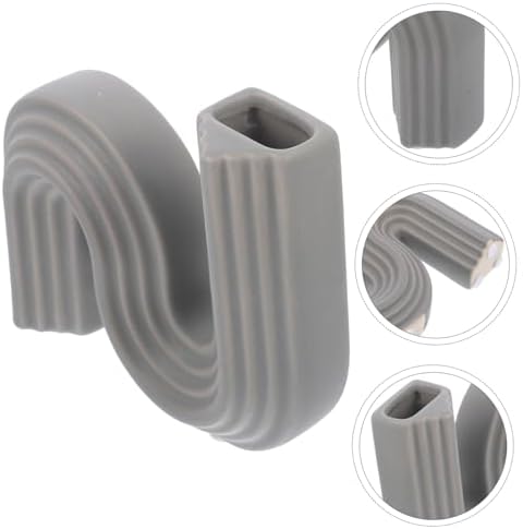 Cabilock Geometric Ceramic Vase for Home Decor and Centerpieces