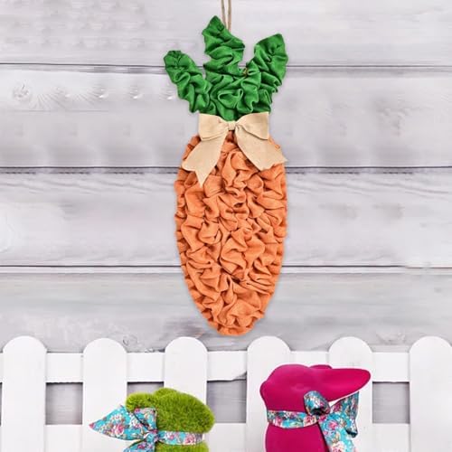 Handcrafted Spring Bunny Wreath with Hanger