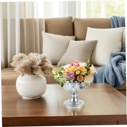 BESPORTBLE Vintage Style Iron Art Metal Vase for Home Decor