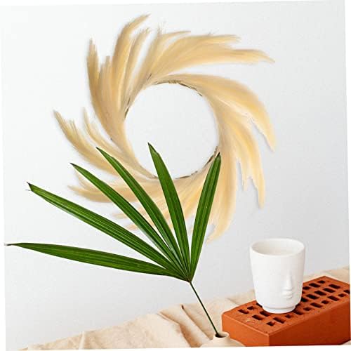Artificial Bulrush Wreath for Indoor Outdoor Decor