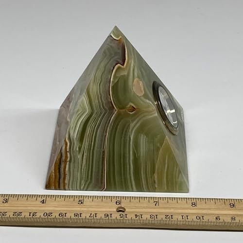 22 Lbs Large Polished Onyx Pyramid from Afghanistan