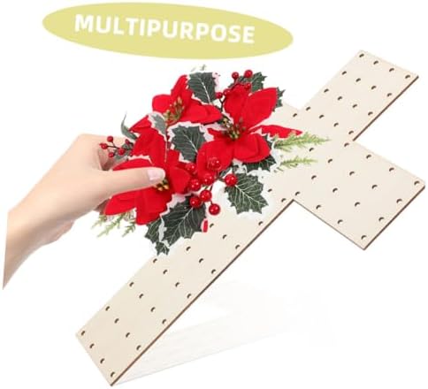 2pcs Wood Wreath Boards Sturdy Hanging Frames for Decor