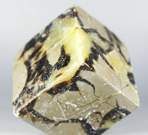 Polished Dragon Septarian Cube Reiki Stone Display 1