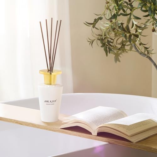 Airkeep Reed Diffuser Set 507 Fl Oz Clean Linen Scent
