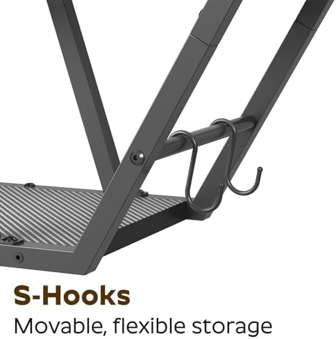 Floating Shelf with Lights LED Gaming Display Shelf 4-Tier Wall Mount