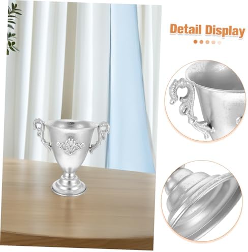 Rustic Iron Flower Vase Vintage Decorative Pot for Home