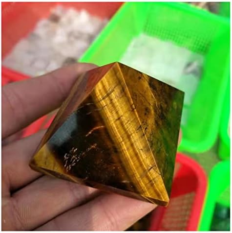 DOUKI Natural Crystal Pyramid for Home Decoration