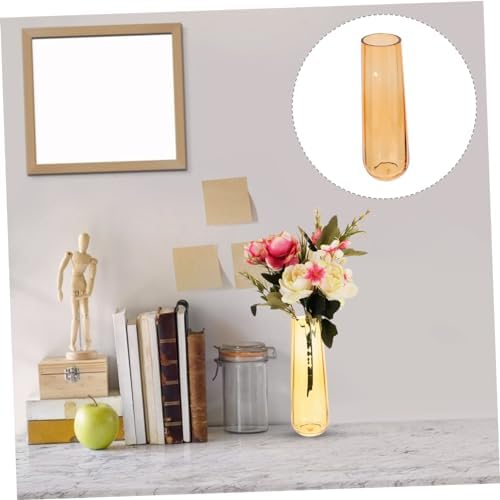 Elegant Glass Flower Vase for Home Decor and Centerpieces