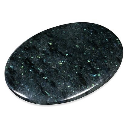 CrystalAge Galaxyite Palm Stone 70x50mm