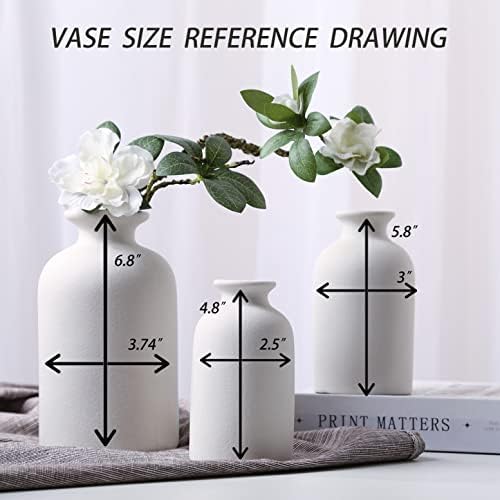 Stylish Ceramic Dry Flower Vase for Home Decor