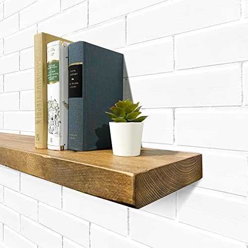 URBANDI Rustic Floating Shelves Set of 2