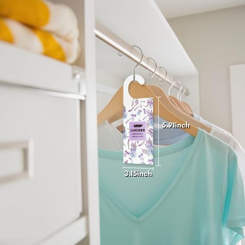 MYARO 12 Pack Lavender Gardenia Scented Sachets for Drawer Closet
