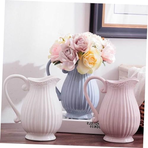 Ceramic Dried Flower Vase Minimalist Home Decor