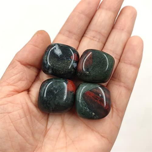 100g Bulk Natural Bloodstone Tumbled Stones for Home Decoration