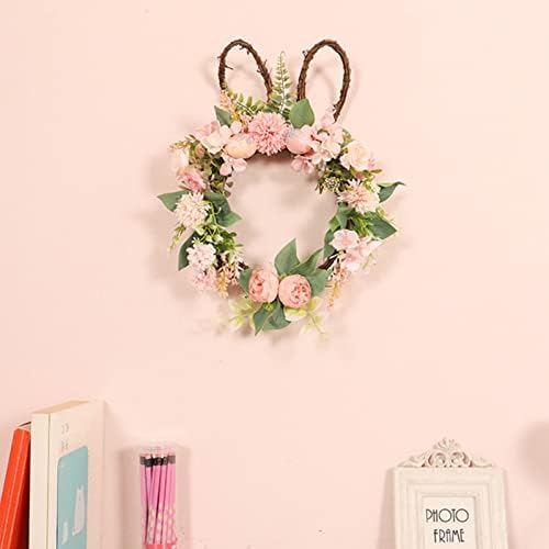 Ochine Easter Egg Wreath for Front Door Spring Decor