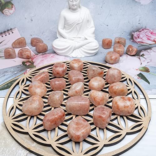ZAICUS Tumbled Stones for Decor Jewelry Feng Shui