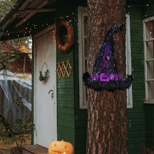 4Pcs Witch Hat Wire Wreath Frames - 10 Inch Metal Forms for DIY Crafts