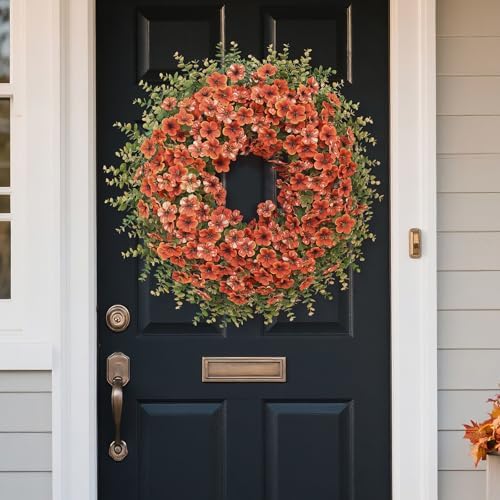 26 Inch Fall Wreath for Front Door Autumn Decor