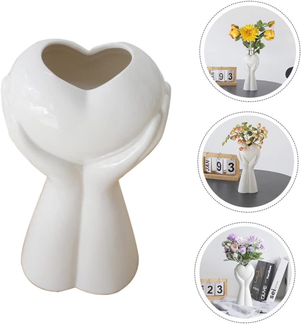 Nordic Style Ceramic Flower Vase for Home Decor