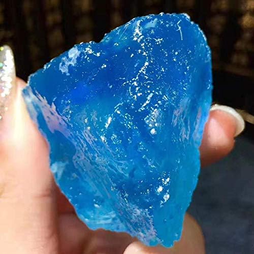 FIDEMM Natural Sea Sapphire Crystal Rough Stone 80-90g