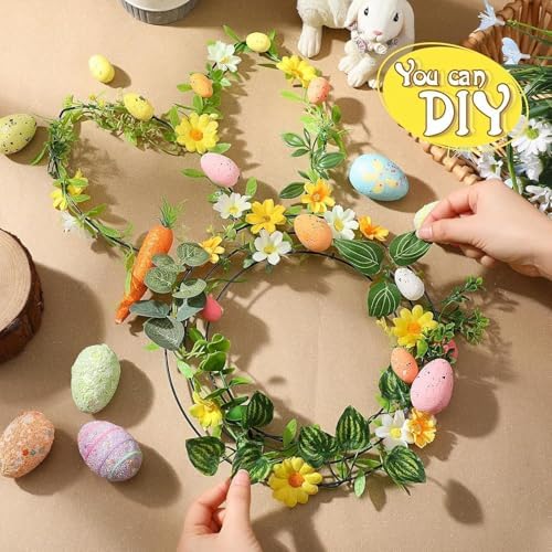 Bunny Shaped Wire Wreath Frame Easter DIY Decor