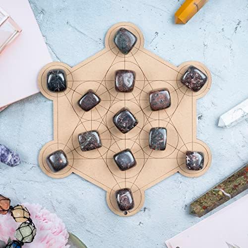 ZAICUS Tumbled Stones Crystal Bulk Set for Feng Shui and Healing