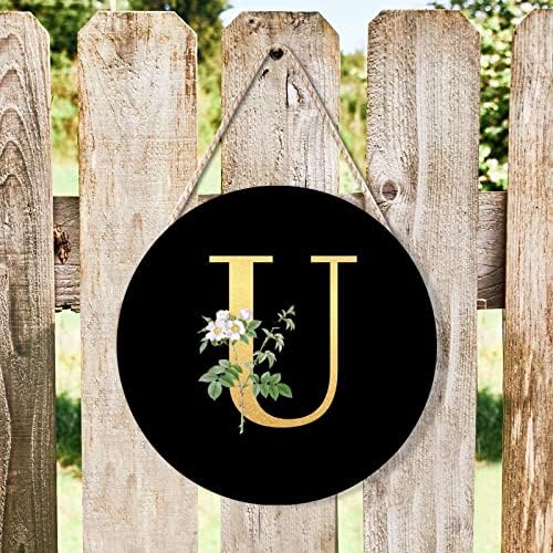 Farmhouse Door Hanger with Greenery and Floral Design
