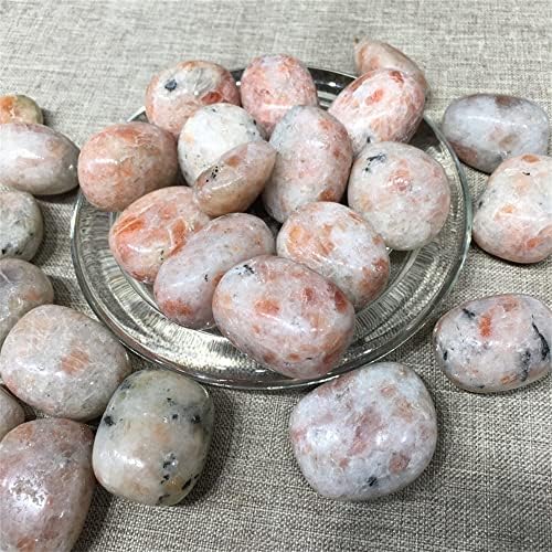 Meditation Natural Sunstone Tumbled Healing Stones for Indoor Fountain Decoration