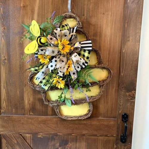 Bunny Shaped Wire Wreath Frame Easter DIY Decor