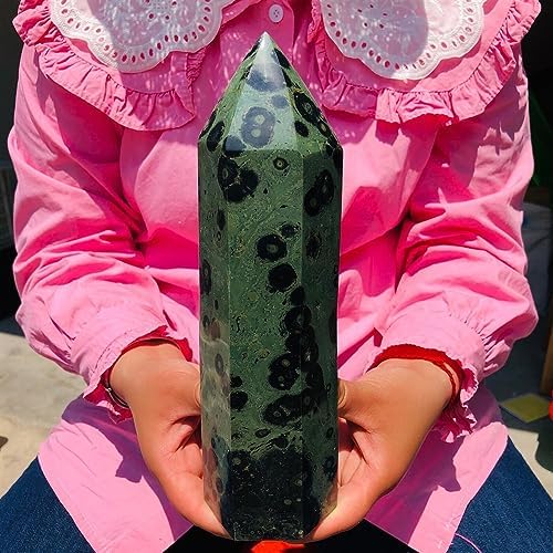 KatLin Natural Stone Peacock Eye Meditation Wand Tower