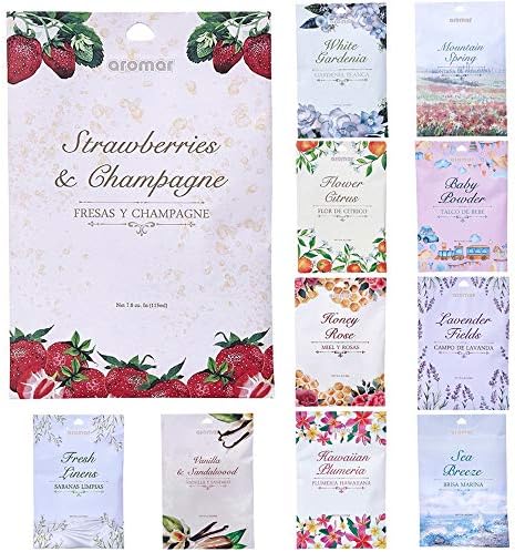 12 Scented Fragrance Sachet Pouch for Wardrobe and Home