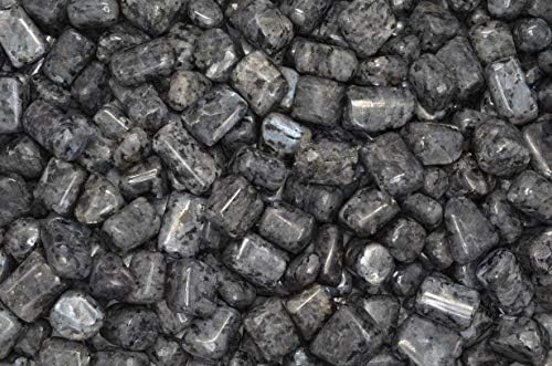 Fantasia Hand Polished Larvikite Stones 12 lb